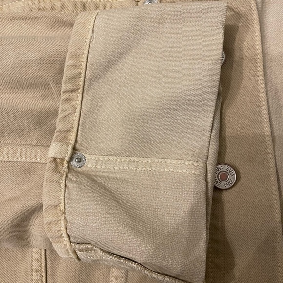 NWT Zara Colored Denim Jacket Size XL - Picture 4 of 7